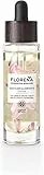 FLORENA Fermented Skincare Olio elisir illuminante naturale, Olio viso con petali di elicriso rosa e olio di cartamo bio fermentato, Olio idratante viso vegan, 30 ml