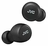 JVC, Cuffie Bluetooth True Wireless HA-Z55T, Bluetooth 5.1, Resistenti agli Schizzi, Certificate IPX4, Design Ergonomico, Cuffie Wireless con Batteria Fino a 15 ore, Black