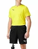 PUMA Liga Shorts Core With Brief, Pantaloncini Uomo, Nero (Puma Black/Puma White), L