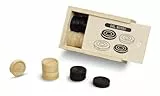 Dal Negro 02690 - Set Pedine in Legno, 28 mm