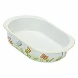 THUN - Teglia Ovale - Linea Fiore in Fiore - Cucina, Teglie e Insalatiere - Porcellana - 33x20x7,5cm h