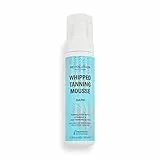 Makeup Revolution Revolution Beauty, Mousse Abbronzante Montata, Formula Abbronzante Finta Quick Dry, Scuro, 200ml