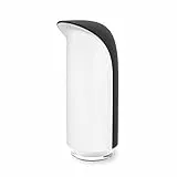 Umbra Emperor 325 ml Dispenser per sapone, Acrilico, Nero/bianco