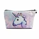 La Rosa Productos Profesionales Borsa per trucco | Borsa per cosmetici | Borsa per trucco da viaggio | Borsa per pennelli portatile | Borsa per trucco con unicorno