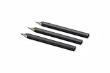 Moleskine Set di 3 Matite in Legno di Cedro, Nero