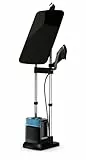 Rowenta QR2021 IXEO Power Ferro da Stiro Verticale con Caldaia ad Alta Pressione e Asse Integrato a 3 Posizioni, Stiratrice a Vapore Sanificante, Potente e Versatile, 5.8 Bar, 2170 W, 1.1 L