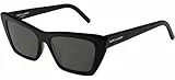 Saint Laurent Occhiali da sole Cat Eye, SL 276 MICA BLACK/GREY donna