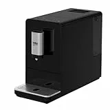 Beko - CEG3190B - Macchina Caffè Espresso Automatica con Macina Caffè Integrato, Serbatoio 1,5 Litri, Pressione 19 bar - Nera, 23,6 x 43,6 x h38 cm