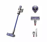 Dyson V11 Absolute aspiratore portatile Senza sacchetto Blu, Nichel