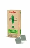 Gimoka - Compatibile Per Nespresso - Capsule Compostabili - 100 Capsule - Gusto CREMA - Intensità 10 - Made In Italy