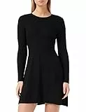 Only Onlalma L/S O-neck Dress Knt Noos Vestito, Nero, L Donna
