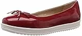 Geox Donna D Genova B Ballerine Donna, Rosso (Red), 38.5 EU