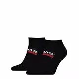 Levi's Levis 168ndl Low Cut Sprtwr Logo 2p Calze, Nero (Black 200), 43/46 (Taglia Produttore: 043) Uomo