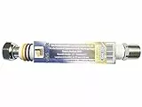 MBM Tubo per Gas O Acqua Flessibile Estensibile Inox 1/2'' 200/400 MM unisuperNORMA Uni 11353 DM 174 Bianco con Tre Anelli IDENTIFICATIVI DELL'USO in Acciaio Caldaia/Cucina