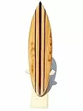 Seestern Sportswear, FBA_1652, tavola da surf, in legno, 30 cm di lunghezza, design aerografo, surf, decorazione