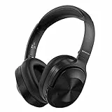 INFURTURE Q1 Cuffie a Cancellazione Attiva del Rumore Con Microfono, Cuffie Bluetooth Over Ear Senza fili, Bassi Profondi, Padiglioni in Schiuma di Memoria, Ricarica Rapida per 40 Ore di Riproduzione