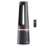 Rowenta Eclipse 3 in 1, Purificatore d'aria/Riscaldamento/Ventilatore, Potente, Silenzioso, Multi-oscillazioni, Grigio scuro QU5062F0