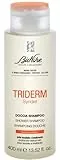 Bionike Tridem Syndet - Doccia Shampoo Dermoprotettivo per Pelli Sensibili e Intolleranti, Detergente Corpo e Capelli Delicato ad Azione Riequilibrante e Idratante, Dona Protezione e Freschezza