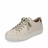 Rieker Donna Scarpe Stringate L9800, Signora Scarpe Sportive Allacciate,Sportivo,Scarpe Casual,Scarpa Bassa,Sneaker,Beige (Beige / 80),43 EU / 9 UK