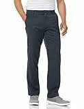 Amazon Essentials Pantaloni Elasticizzati con vestibilità Classica (Disponibile nelle Taglie Big & Tall) Uomo, Blu Marino, 35W / 29L