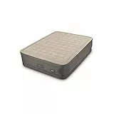 Intex 64926, Materasso Matrimoniale Elevated Premaire Con USB Unisex, Grigio (Grey), 152x203x46 cm