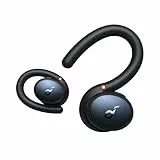 Soundcore Cuffie Bluetooth 5.2 Sport X10 da Anker, ganci girevoli, bassi profondi, imperm. IPX7, resiste al sudore, 32 ore riproduzione, ricarica rapida, auricolari sportivi, palestra, corsa