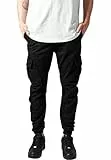 Urban Classics Cargo, Pantaloni Jogging Uomo, Small, Black