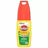 Autan Tropical Spray Antizanzare Comuni, Tigre e Tropicali, Insetto Repellente, 1 Confezione da 100 ml