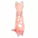 MOMOMI Nice Group Takai Yuki 120 cm, 1 Pupazzo Gatto Rosa Salmone