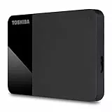 Toshiba Canvio Ready da 1 TB - Disco rigido esterno portatile da 2,5 pollici con USB 3.2 Gen 1 ad alta velocità, compatibile con Microsoft Windows 8.1, 10, 11 e macOS, nero