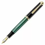 Pelikan Souverän M1000 - Penna stilografica, colore: Nero/Verde