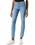 Wrangler Skinny Jeans, Blu (in The Clouds), 26W / 30L Donna