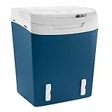 Mobicool MS30 Frigorifero Elettrico Portatile Grigio, capacità 29L, Attacco 12/230V, Raffreddamento Fino a 18°C sotto Temperatura Ambiente, Mini frigo per Auto, Camper e Barca