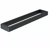 Sayayo Porta Asciugamani Bagno 40CM Porta Salviette da Parete Appendi Asciugamani Bagno, SUS304 Acciaio inossidabile Nero Opaco, EGKN2210-400-B