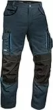 Uvex Pantaloni da Lavoro Tune-Up da Uomo - Pantaloni Cargo da Lavoro - 35% Cotone - Blu Scuro - 52