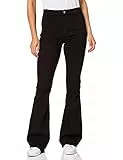 PIECES Pchighskin Flared Pant BLC Noos BC Pantaloni Eleganti da Uomo, Nero, M Donna