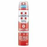 Amuchina Spray Disinfettante Virucida per Ambienti, Oggetti e Tessuti, 100 ml