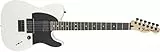 Fender 0134444780 Jim Root Telecaster, chitarra elettrica, con tastiera in ebano– colore bianco (flat white)