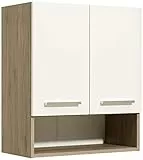 Pelipal 380 Roma Armadietto da Parete, Legno, Sanremo-Rovere Terra Trasversale, 33,0 x 60,0 x 70,0 cm