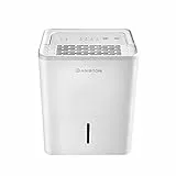 Ariston Deos 12 Deumidificatore Portatile, Bianco, ‎36 x 25.3 x 44 cm, 11.4 Kg