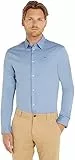 Tommy Jeans Original Stretch, Camicia Uomo, Lavender Lustre, M