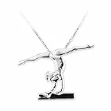 Gioiello Ginnastica Artistica Verticale Divaricata Sulla Trave - MIKELART