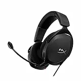 HyperX Cloud Stinger 2 Core - Cuffie da gioco per PC, cuffie over-ear leggere con microfono, funzione microfono girevole a silenzio, cuffie DTS: audio spaziale X, driver da 40 mm