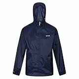 Regatta Pack It III, Giacca impermeabile Uomo, Blu (Navy), M