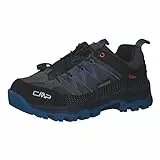 CMP Bambini Rigel Low, Scarpe Basse da Trekking ed Escursionismo, Graffite Oltremare, 34 EU