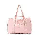 FANDARE Ultra-leggero Borsone da Viaggio Pieghevole Borsoni Viaggio Borsa da Palestra Uomo Donna Borsetta Tote Duffel Grande Borse Impermeabile Poliestere Rosa