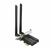 TP-Link Scheda di Rete Wireless Wi-Fi con Bluetooth 5.2, AX3000 Wi-Fi 6 PCIe, supporta solo Windows 10 (64 bit), Archer TX50E