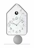 Guzzini - Orologio da parete 37 cm con pendolo grigio scuro