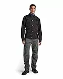 G-STAR RAW Men's Worker Overshirt, Nero (dk black D21445-C900-6484), M