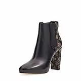 Guess Donna Scarpe Stivaletti con Tacco Rico FL8RICFAL10 37 Nero brocr Brown/OCHRA